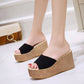 Summer Wedge Slippers for Women