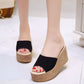 Summer Wedge Slippers for Women