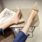 Square Heel Slippers, Pointy Toe Summer Shoes ( on Clearance )