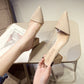 Square Heel Slippers, Pointy Toe Summer Shoes ( on Clearance )