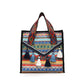 Ethnic Style Fringe Handbag, Bohemian Tassel Tote Bag, Geometric Pattern Shoulder Bag