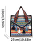 Ethnic Style Fringe Handbag, Bohemian Tassel Tote Bag, Geometric Pattern Shoulder Bag