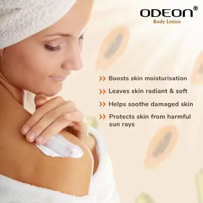 ODEON Whitening Papaya Body Lotion, 400 ML