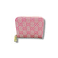 Canvas GG Short Zipper Wallet for Women