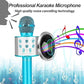 Niskite Karaoke Microphone Blue