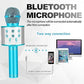 Niskite Karaoke Microphone Blue