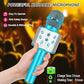 Niskite Karaoke Microphone Blue