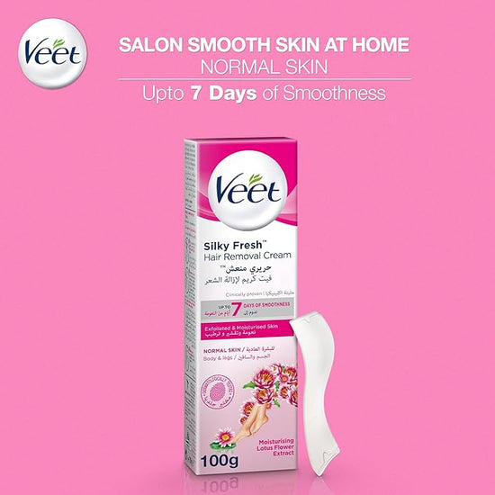 Veet Silky Fresh Hair Removal Cream Body & Legs for Normal Skin