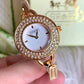 Women Phoebe Quartz White Dial- Golden Stainless Steel Watch