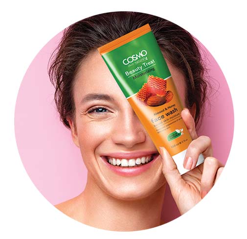 Beauty Treat Moisturizing-Almond & Honey Face Wash