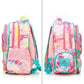 Glossy Bird Girl Backpack Set