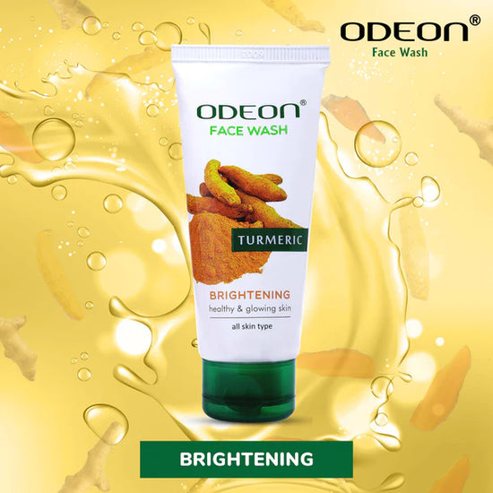 Odeon Turmeric Brightening Face Wash healthy & glowing skin 50ml