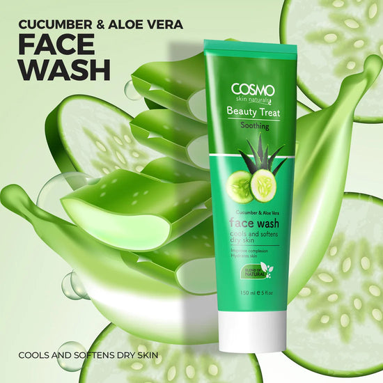 Beauty Treat Soothing-Cucumber & Aloe Vera Face Wash