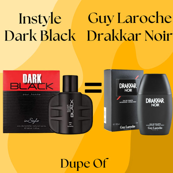 inStyle Dark Black - Eau de Toilette - 100 ml (For Men)