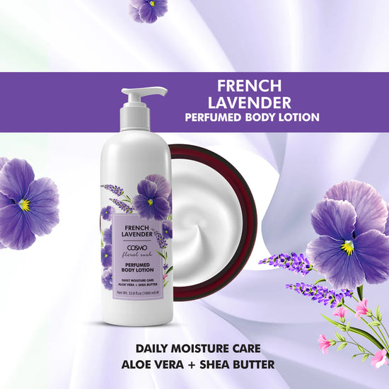 FRENCH LAVENDER PERFUMED BODY LOTION 1000ml