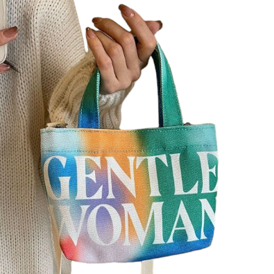 Gentle Woman Tote Canvas Bag