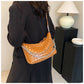 Trendy Woven Totes Hobos Shoulder Crossbody Bag