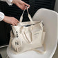 Large Capacity Canvas Multi Pockets Shoulder Bag