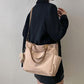 Large Capacity Canvas Multi Pockets Shoulder Bag