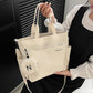 Large Capacity Canvas Multi Pockets Shoulder Bag