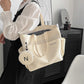 Large Capacity Canvas Multi Pockets Shoulder Bag