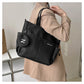 Large Capacity Canvas Multi Pockets Shoulder Bag