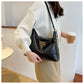 Large Capacity PU Leather 2 Way Tote Bag