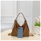 Large Capacity PU Leather 2 Way Tote Bag