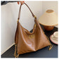 Large Capacity PU Leather 2 Way Tote Bag