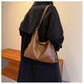 Large Capacity PU Leather 2 Way Tote Bag