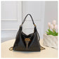 Large Capacity PU Leather 2 Way Tote Bag