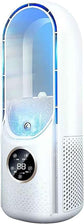 Portable Bladeless Fan Humidifier 3 In 1 With Ambient Light