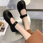 Casual Buckle Round Toe