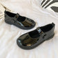 Casual Buckle Round Toe ( Glossy )