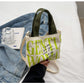 Cute G W Crossbody Tote Canvas Handheld Shoulder Bag