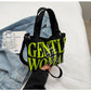 Cute G W Crossbody Tote Canvas Handheld Shoulder Bag