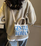 Cute G W Crossbody Tote Canvas Handheld Shoulder Bag