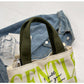 Cute G W Crossbody Tote Canvas Handheld Shoulder Bag