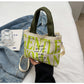 Cute G W Crossbody Tote Canvas Handheld Shoulder Bag