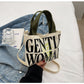 Cute G W Crossbody Tote Canvas Handheld Shoulder Bag