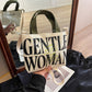 Cute G W Crossbody Tote Canvas Handheld Shoulder Bag