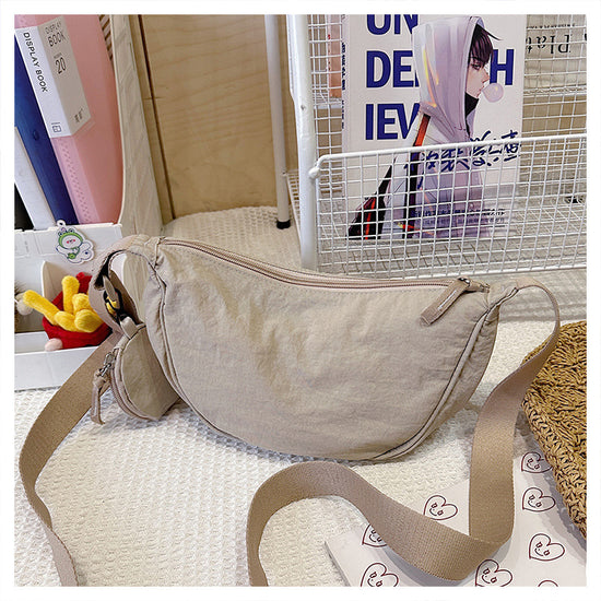 Versatile Cloth Crossbody Bag