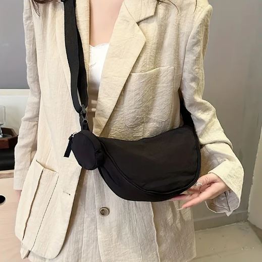 Versatile Cloth Crossbody Bag