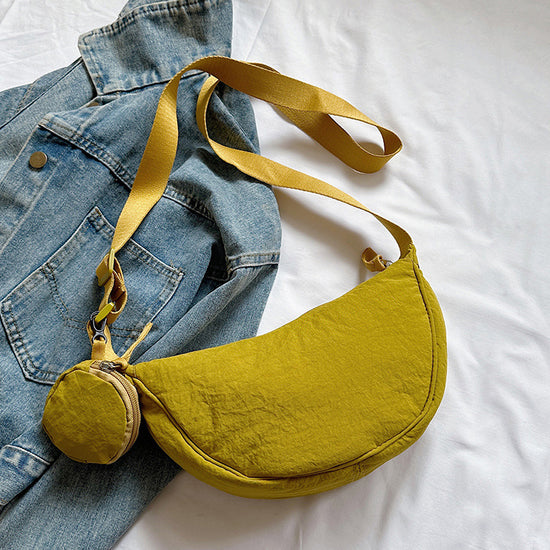 Versatile Cloth Crossbody Bag