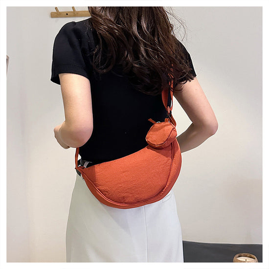 Versatile Cloth Crossbody Bag