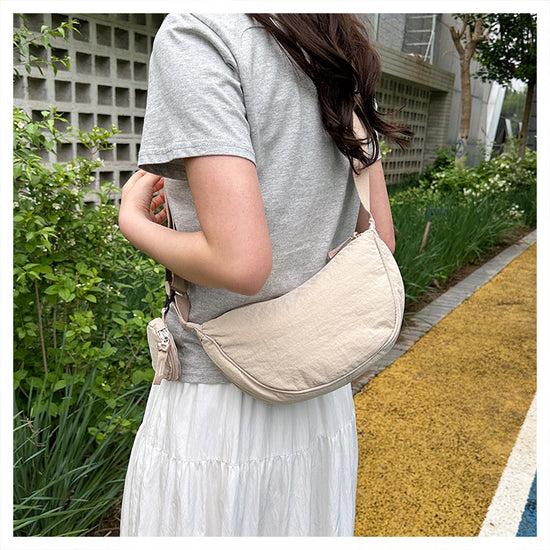 Versatile Cloth Crossbody Bag