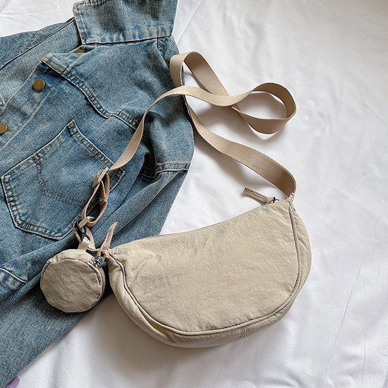 Versatile Cloth Crossbody Bag