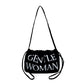 Black GW Bucket Bag Trendy Fashion