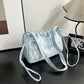 Blue GW Bucket Bag Trendy Fashion