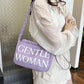 Purple GW Bucket Bag Trendy Fashion